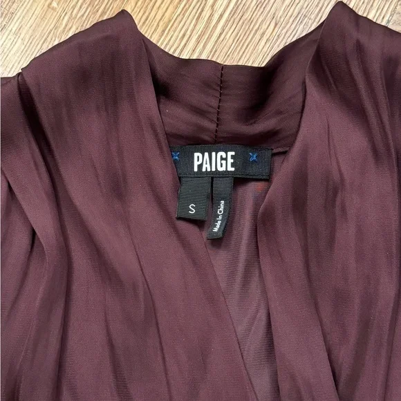 Sevilla bodysuit in fig PAIGE - Picture 6 of 6